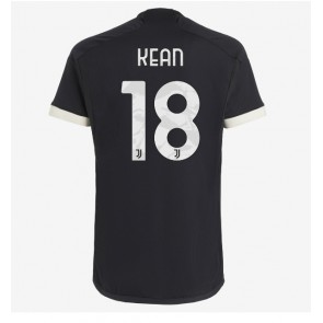 Juventus Moise Kean #18 Rezervni Dres 2023-24 Kratak Rukavima